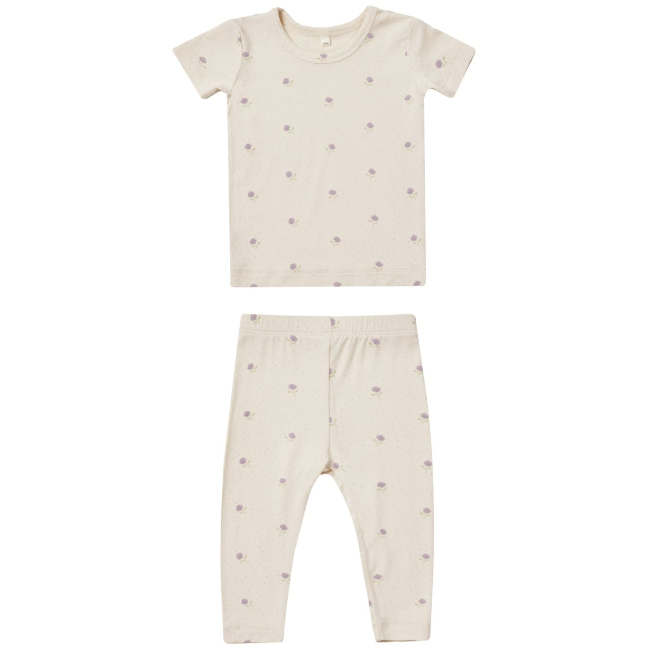 Bamboo Short Sleeve Pajama Set | Sweet Pea