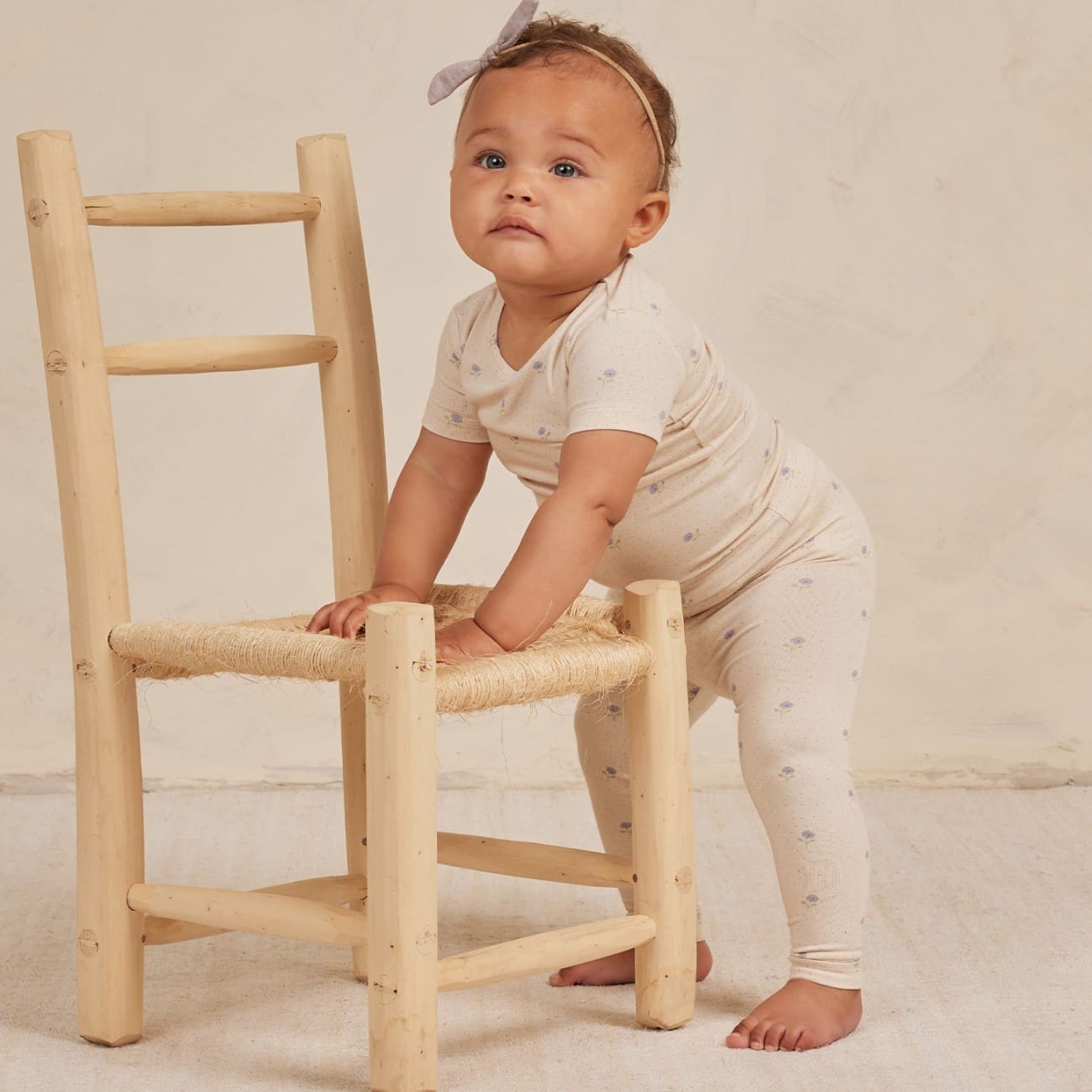 Bamboo Short Sleeve Pajama Set | Sweet Pea