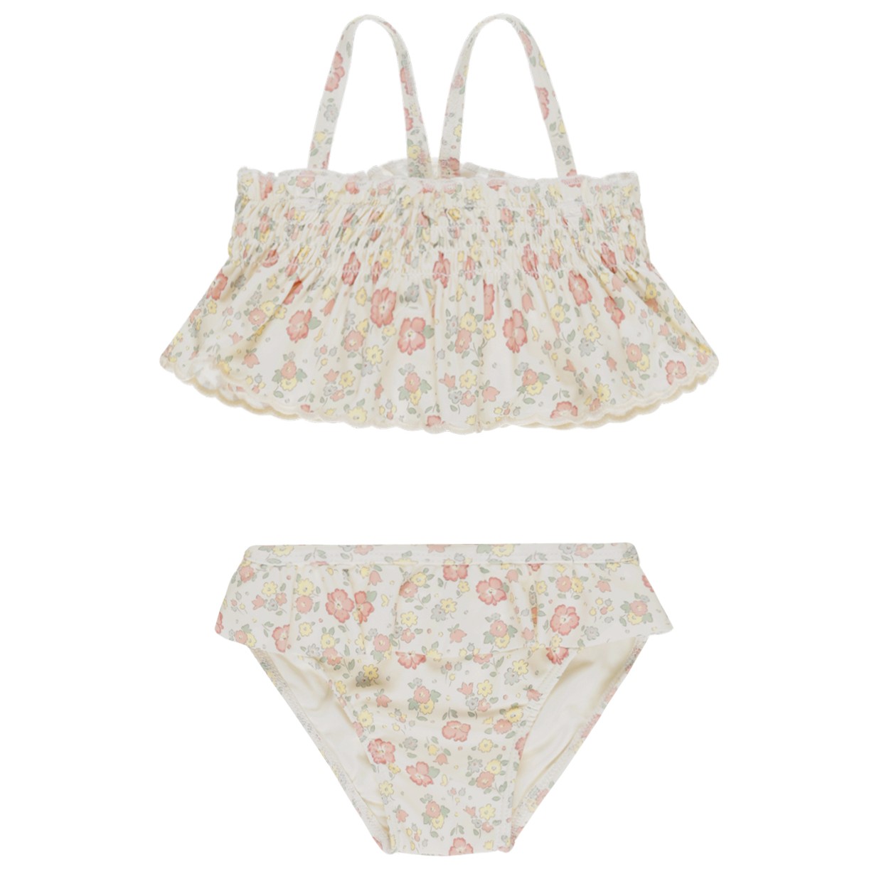 Smocked Ruffle Bikini | Bloom