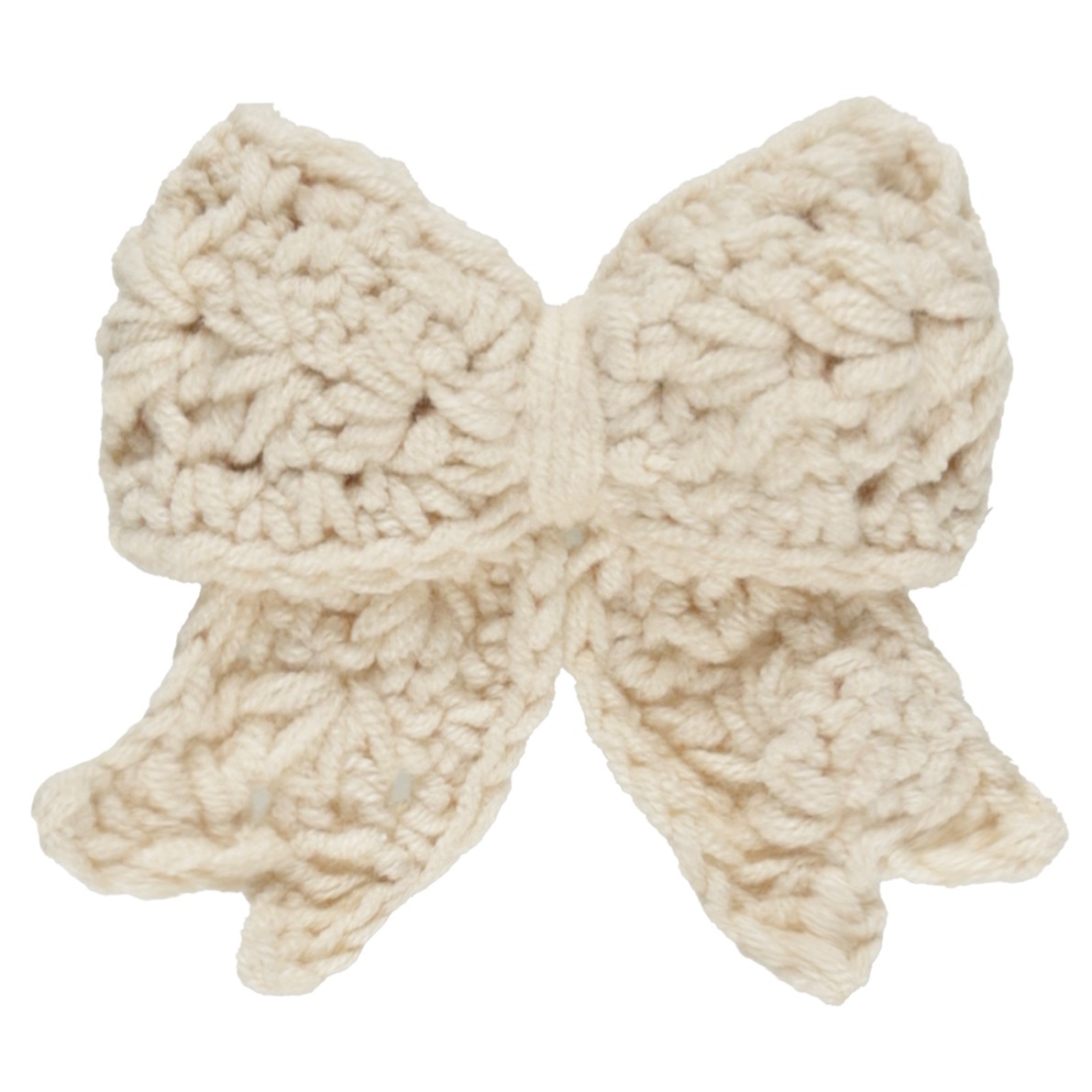 Crochet Bow | Natural