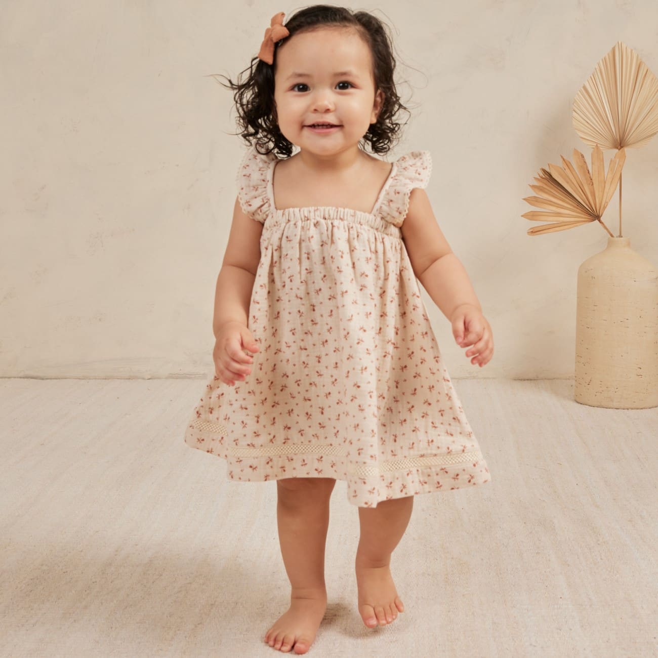 Ruffle Tank Dress | Clay Ditsy