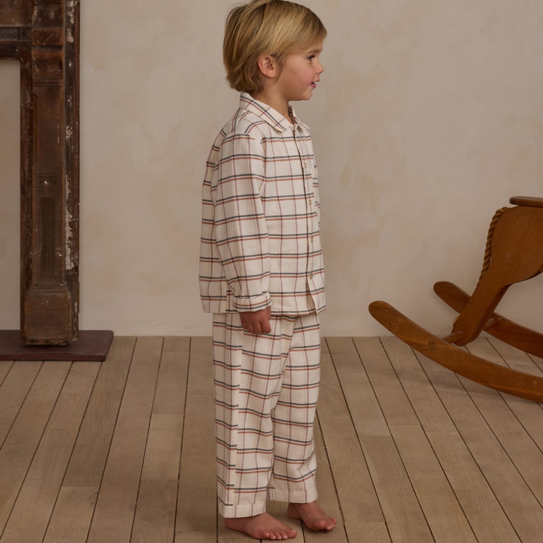 Long Sleeve Pajamas | Holiday Plaid