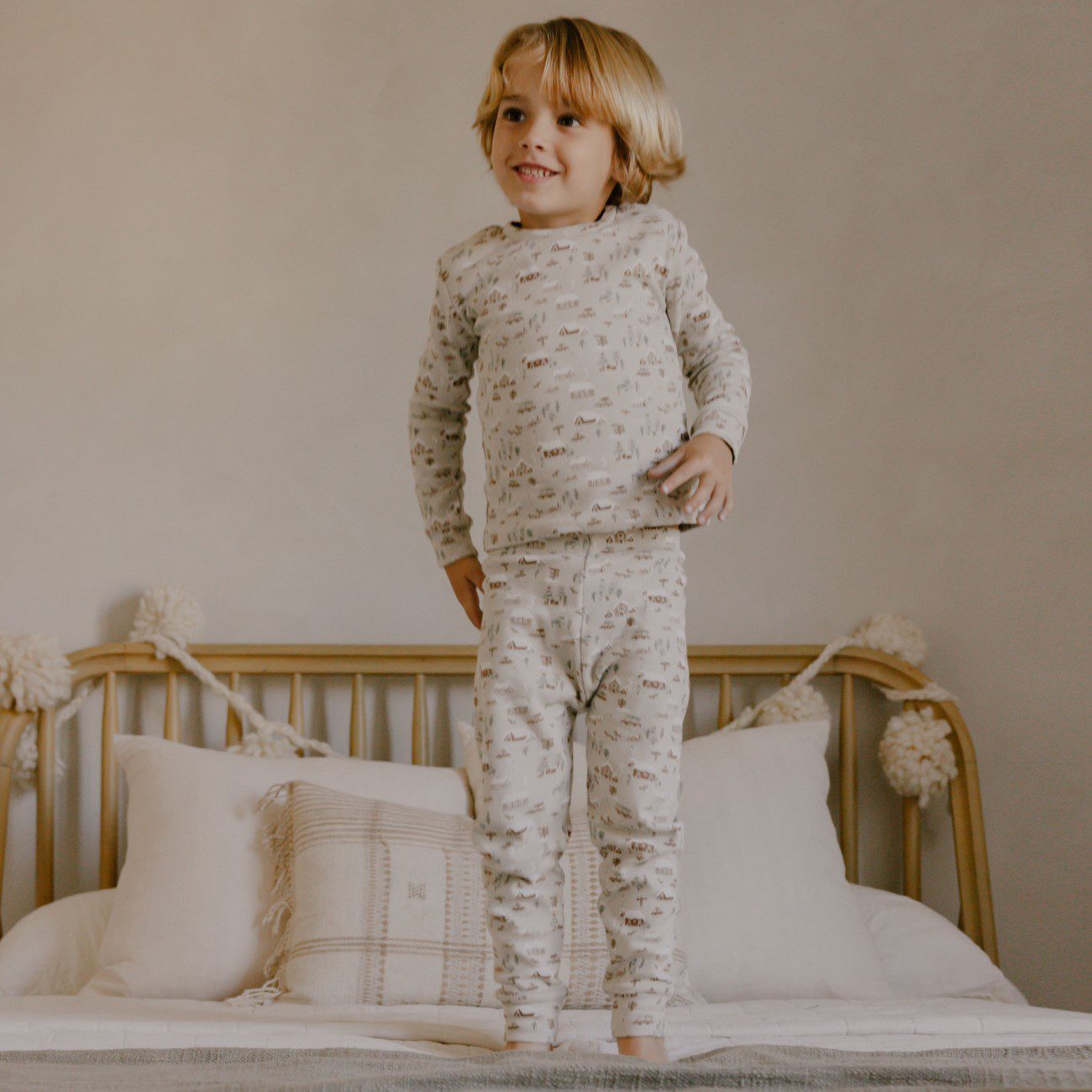 L/S Pajama Set | North Pole
