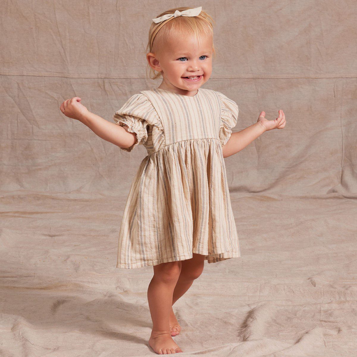 Jolene Dress | Rustic Stripe