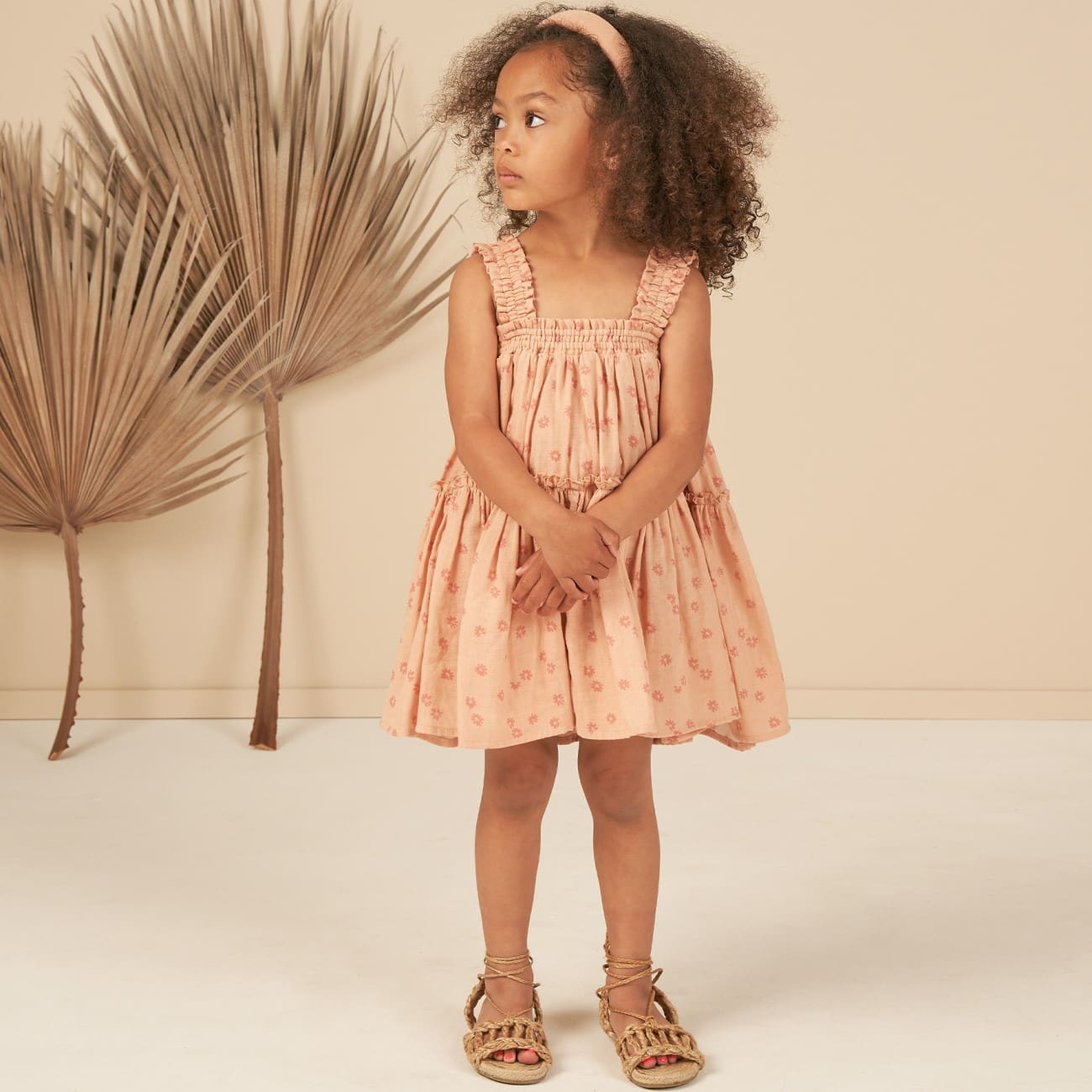 Cicily Dress | Pink Daisy