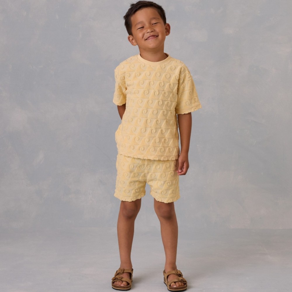 Relaxed Terry Tee & Terry Short | Waves