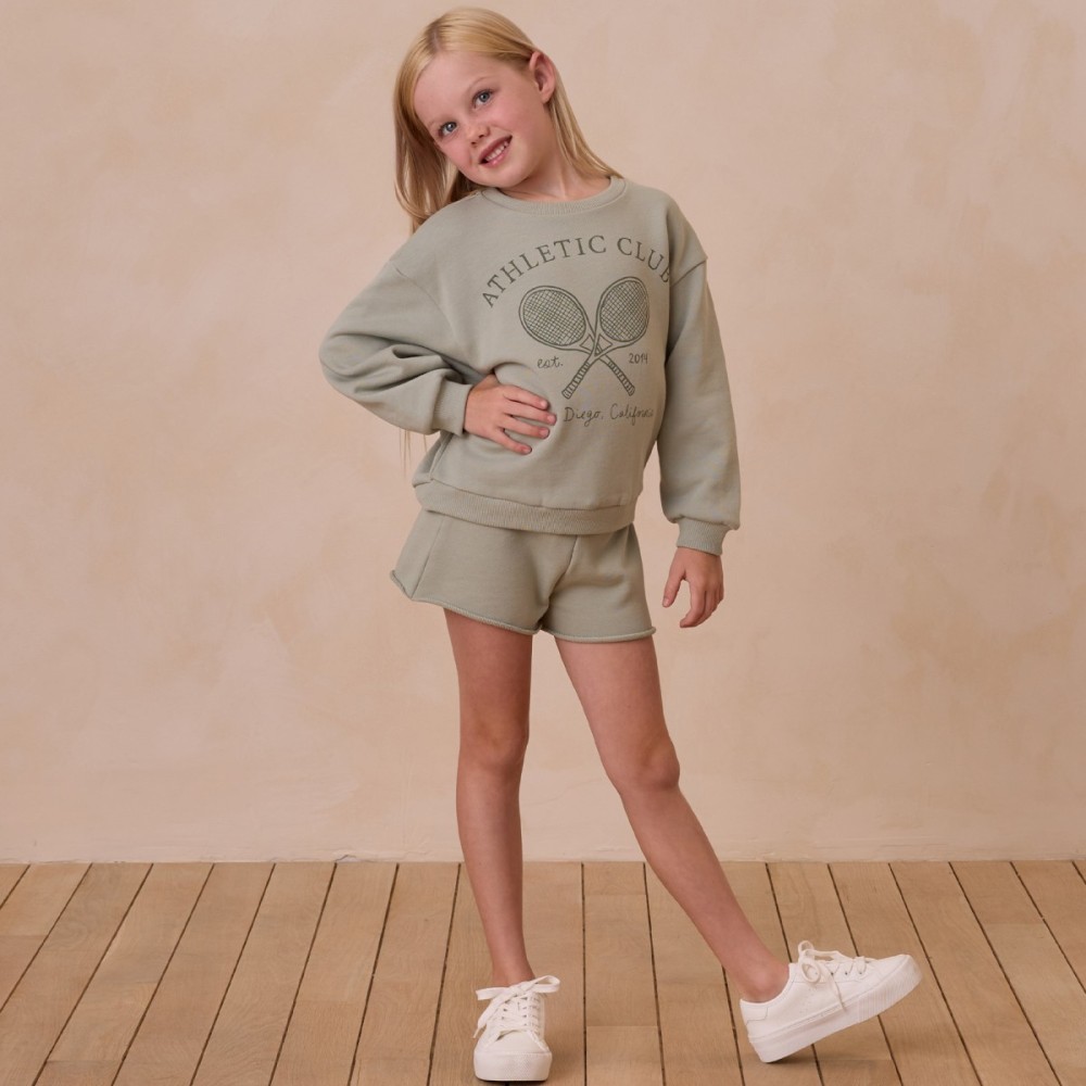 Legend Sweatshirt & Sweat Short | Sage