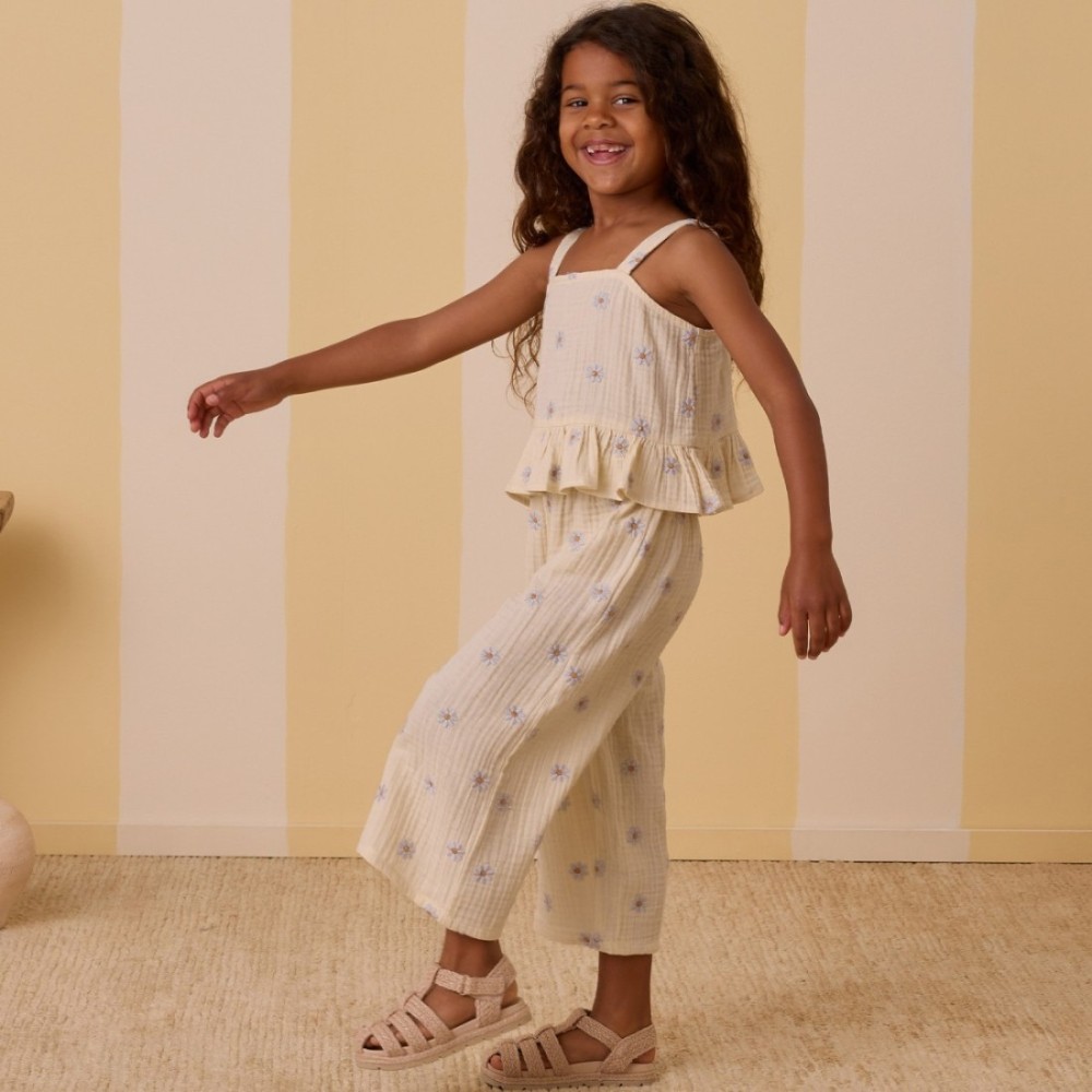 Kayli Set | Blue Daisies