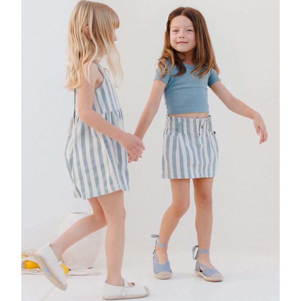 Pointelle Tee | Ocean