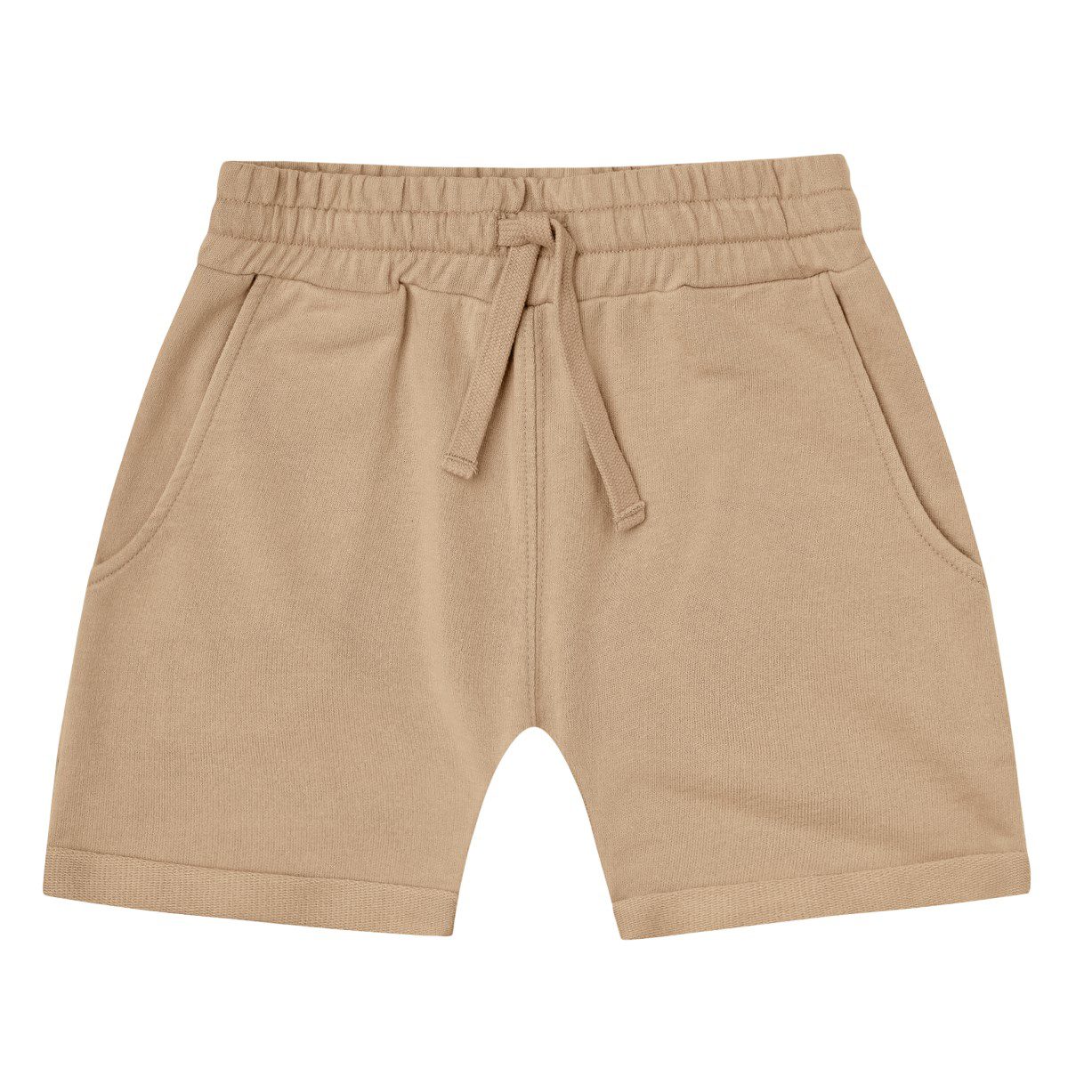 Lemon Basic Tee & Sand Relaxed Short