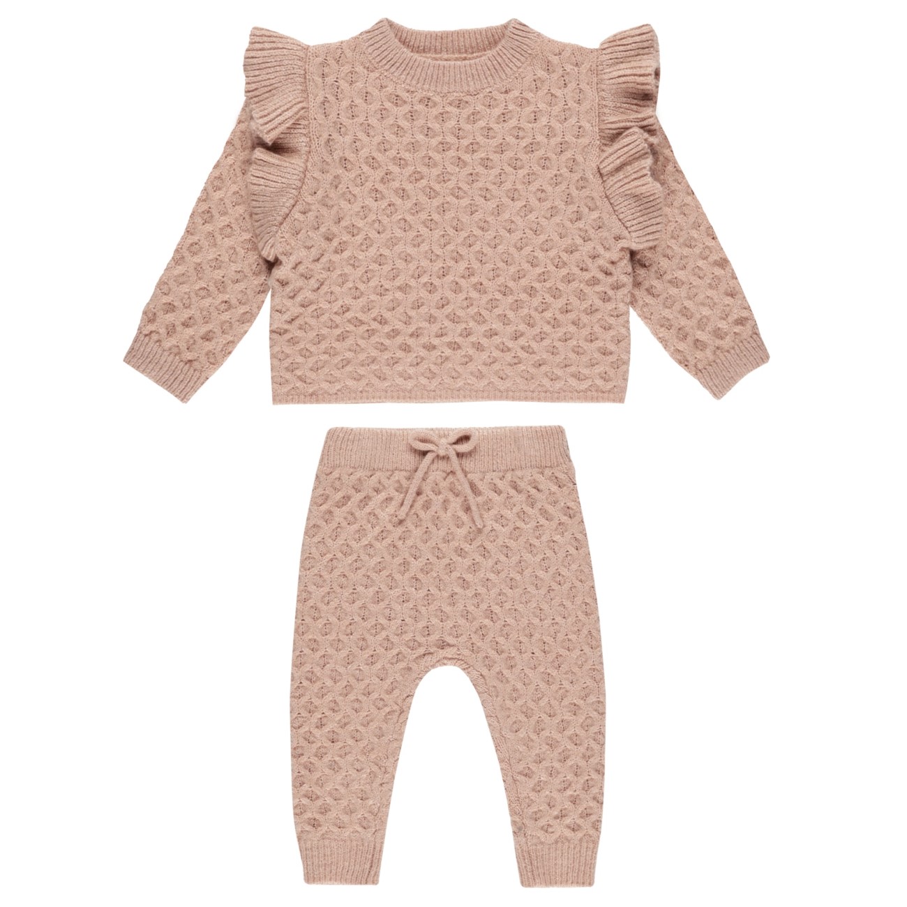 La Reina Sweater & Gable Pant | Rose