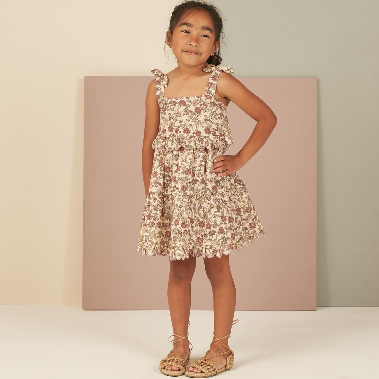 Ruffle Swing Dress | Bloom