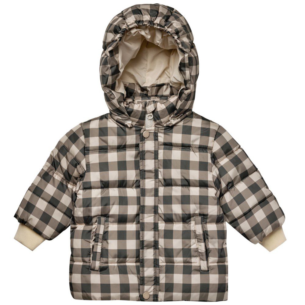 Ski Jacket | Charcoal Check