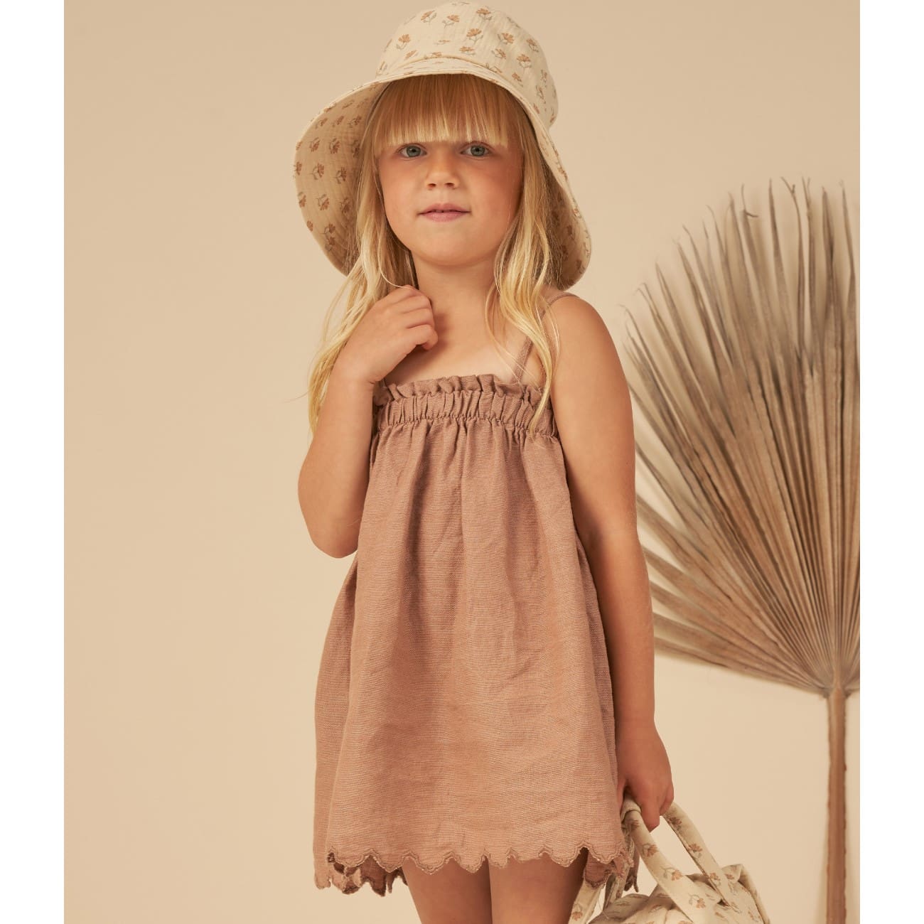 Sahara Mini Dress | Clay