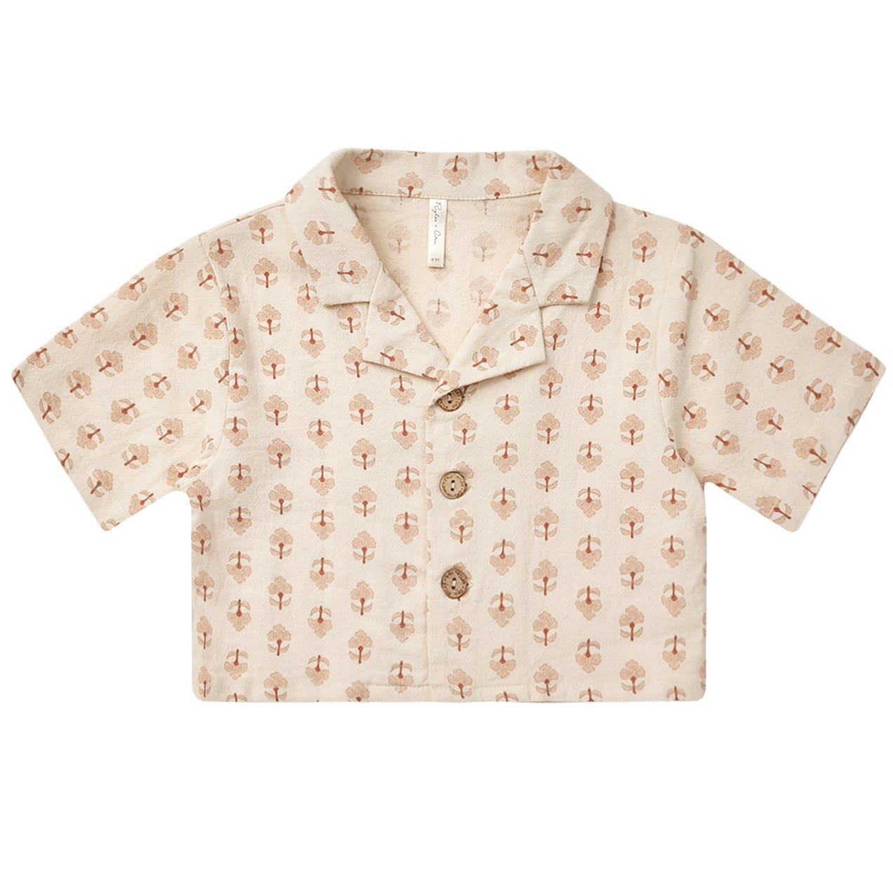 Cropped Collared Shirt & Paperbag Shorts | Motif