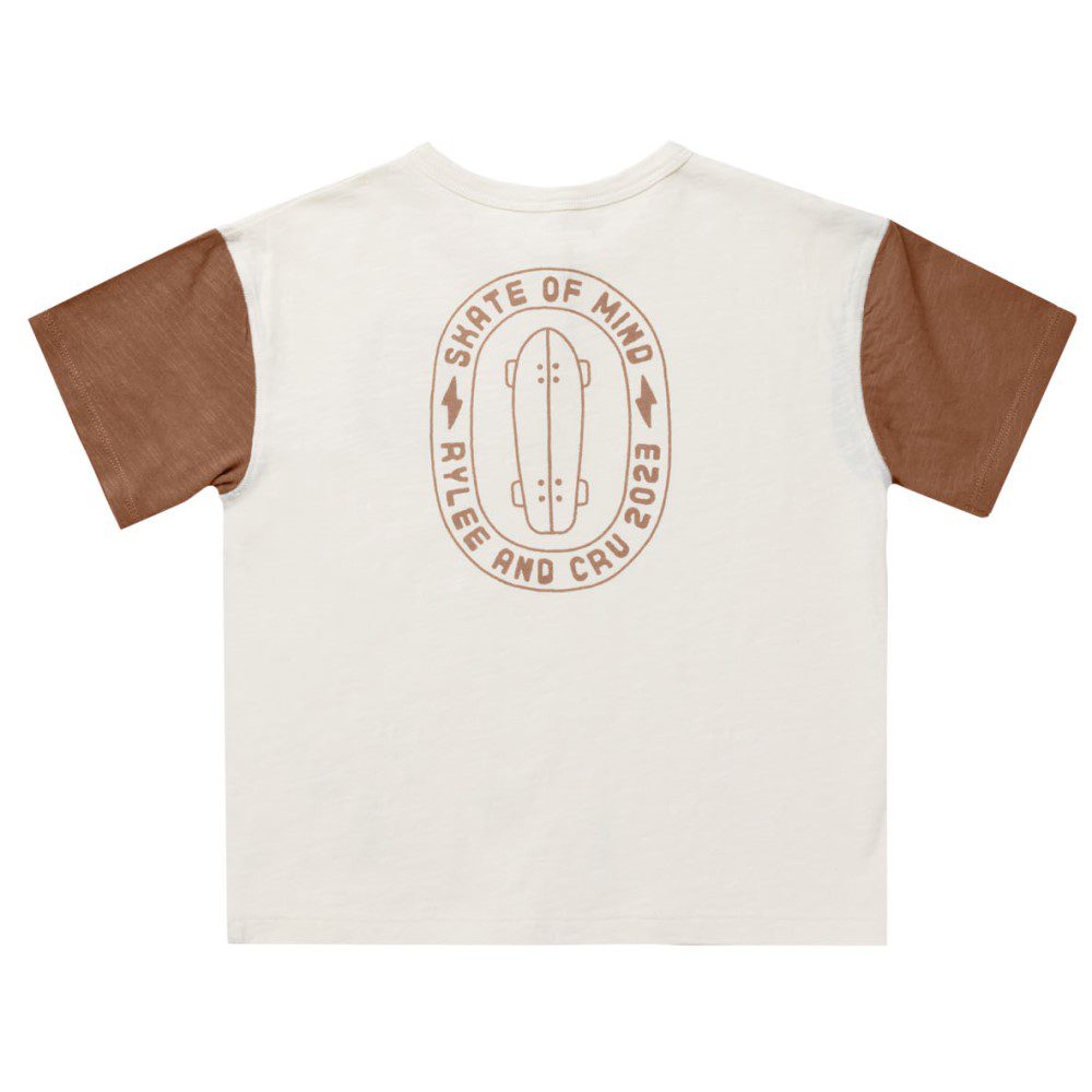 Skate Of Mind Henley Contrast Tee & Cedar Cru Pant