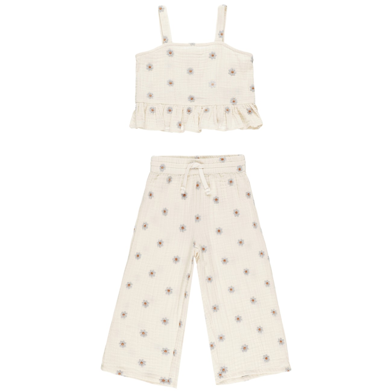 Kayli Set | Blue Daisies