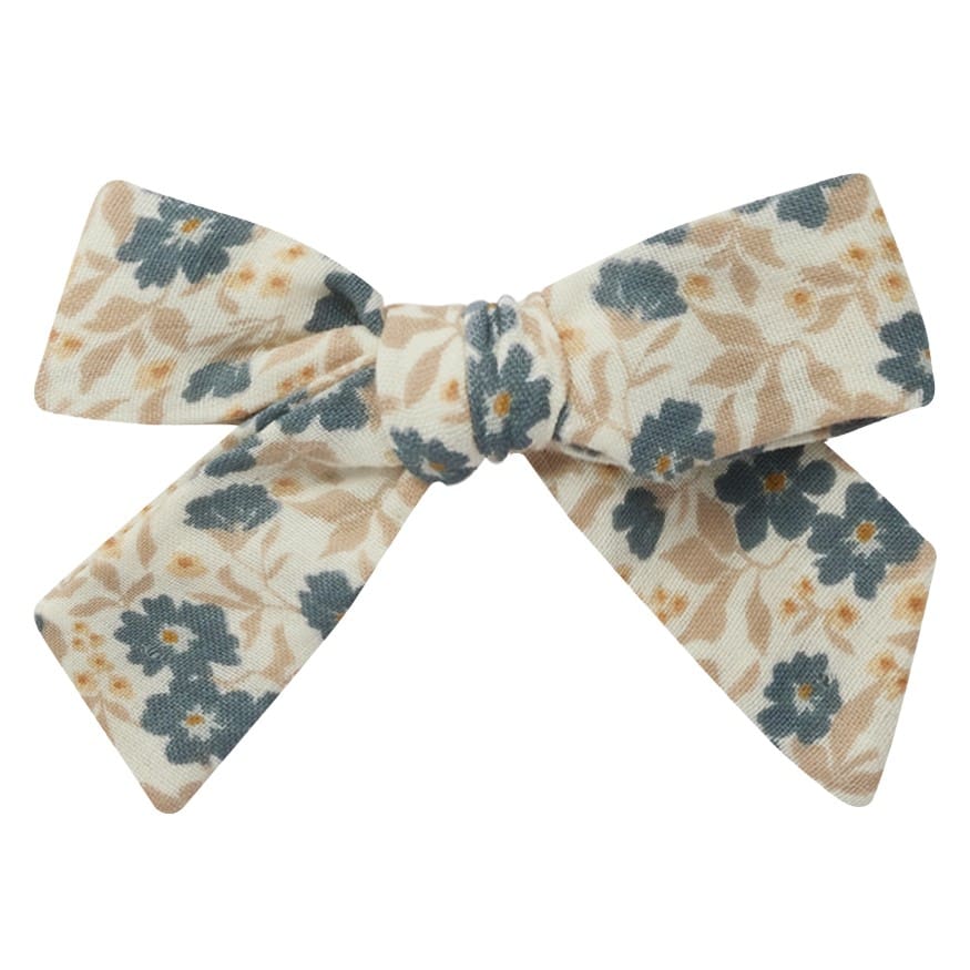 Girl Bow | Blue Ditsy