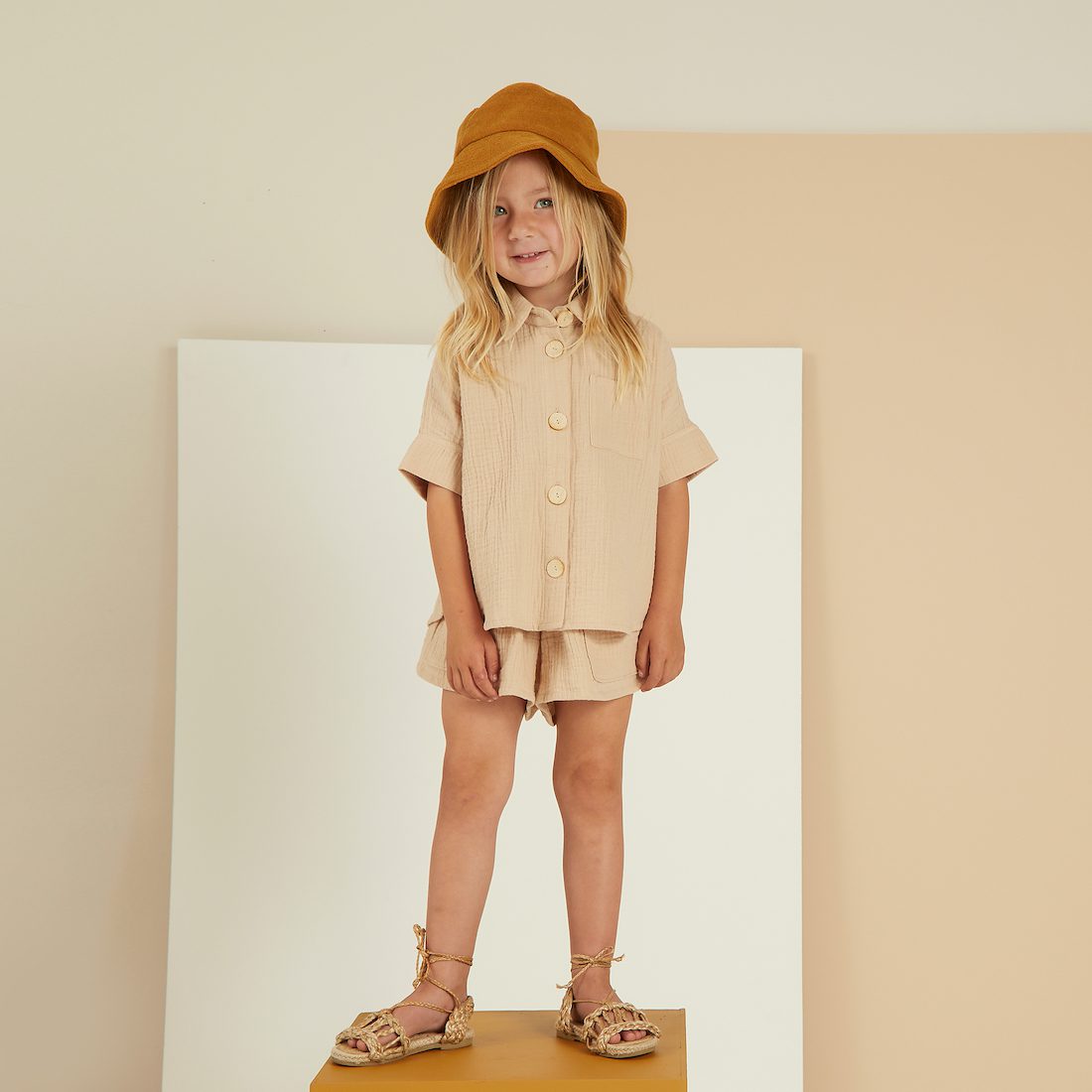 Terry Bucket Hat | Terracotta