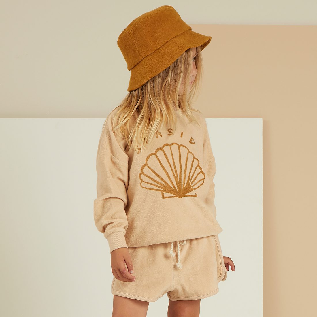 Terry Bucket Hat | Terracotta