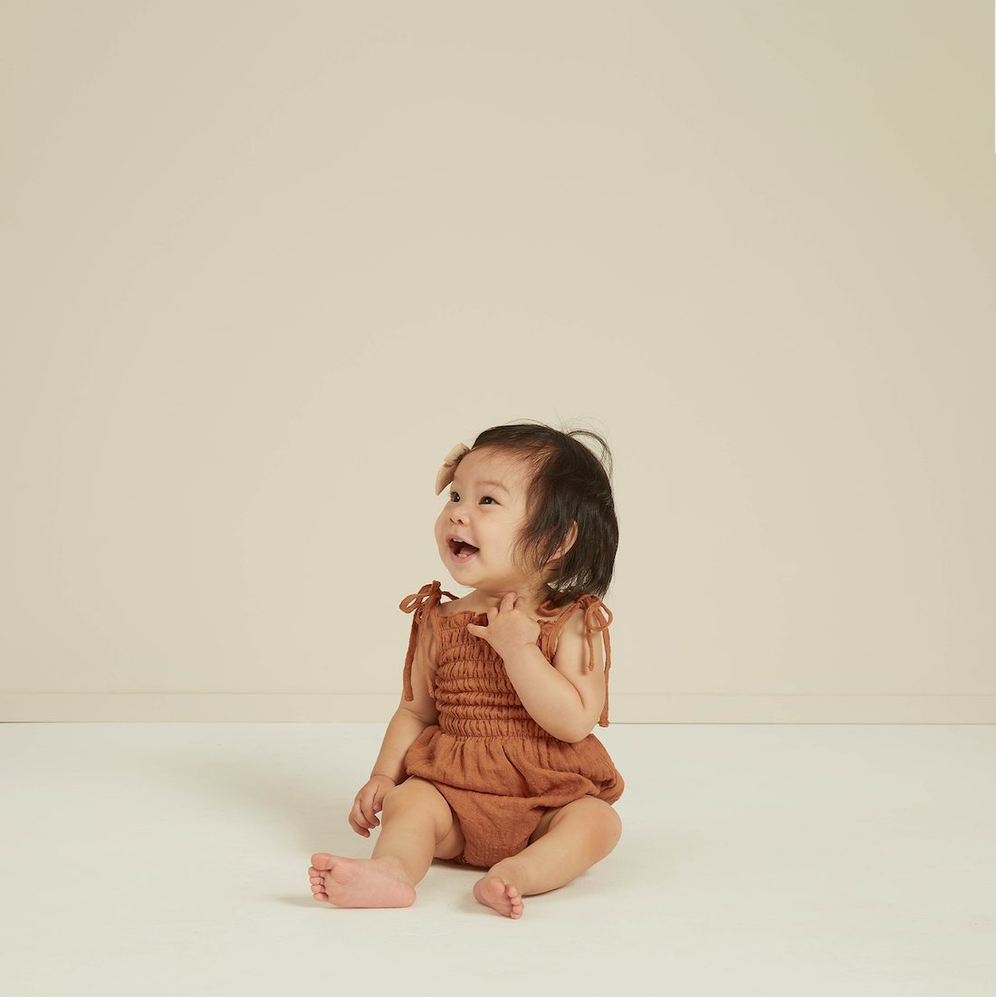 Kaia Romper | Terracota