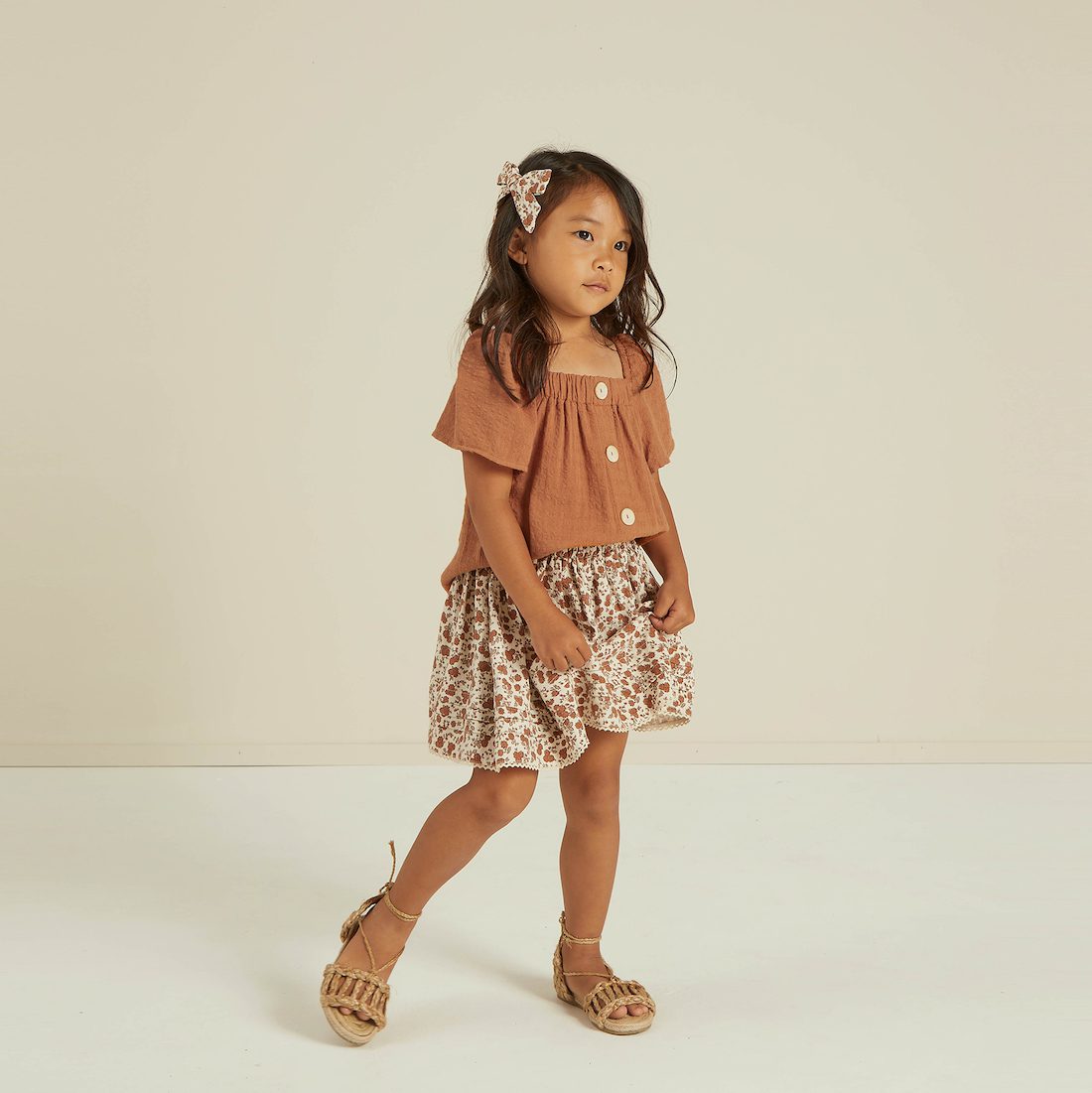 Terracotta Leah Top & Garden Mae Skirt