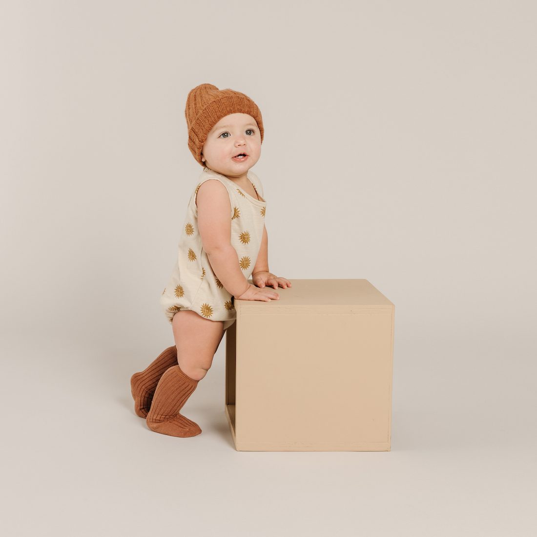 3 Pack Rib Knit Solid Socks | Rust/Agave/Charcoal