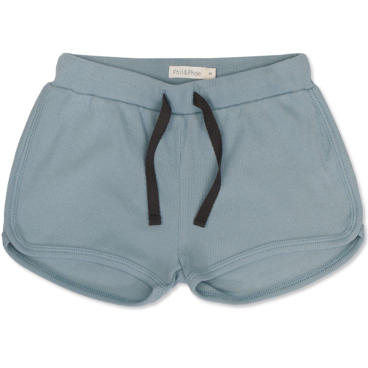 Raglan Tee S/S Stripes & Rib Shorts | Cloudy Blue