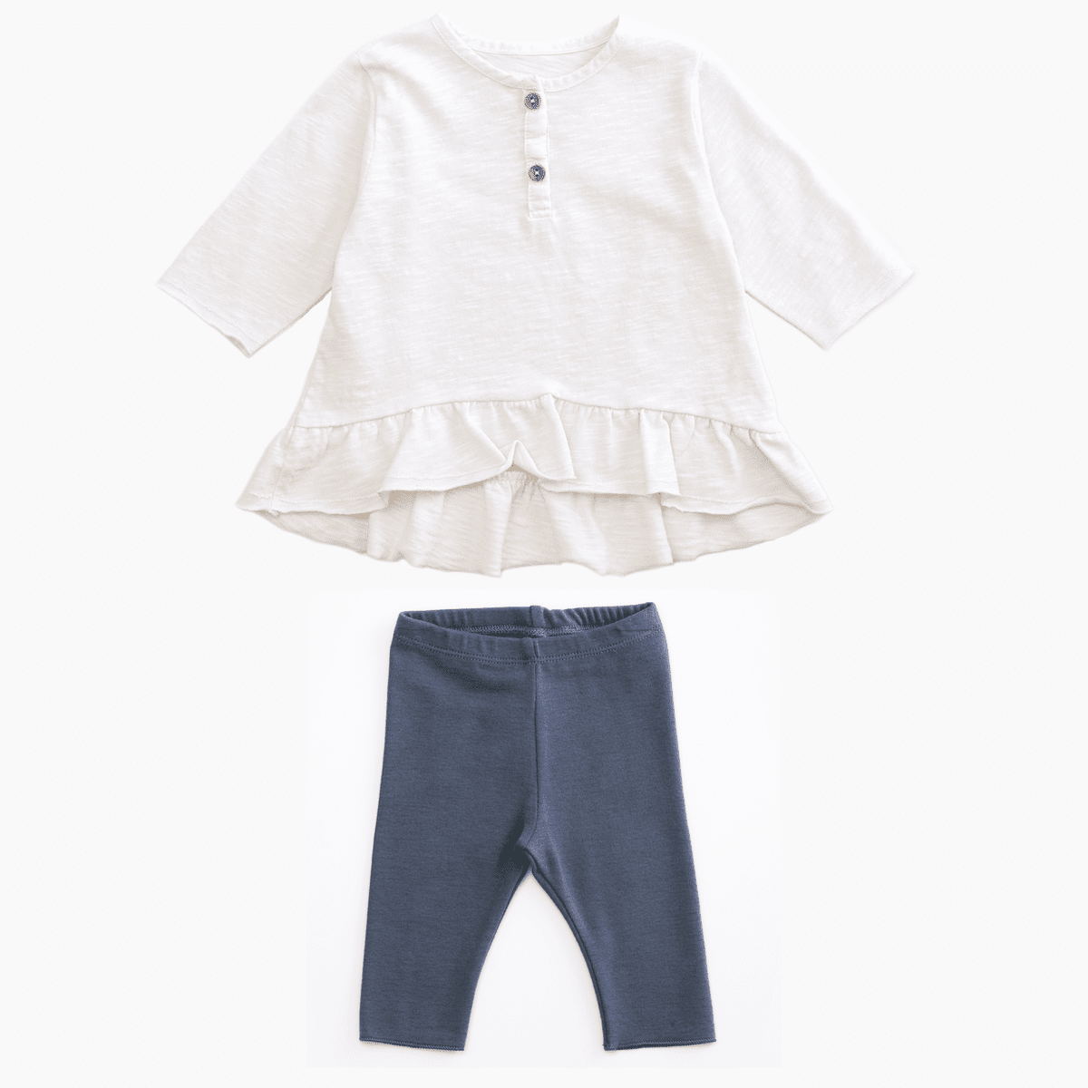 Raw Jersey Sweater & Saw Rib Leggings