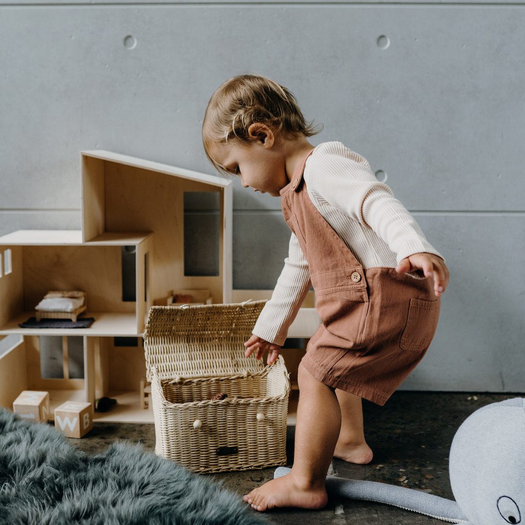 Remy Overalls & Drew Romper