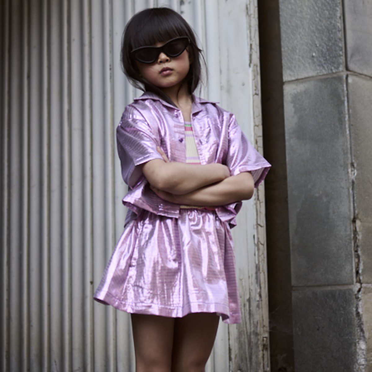 Mini Skirt | Sparkling Violet