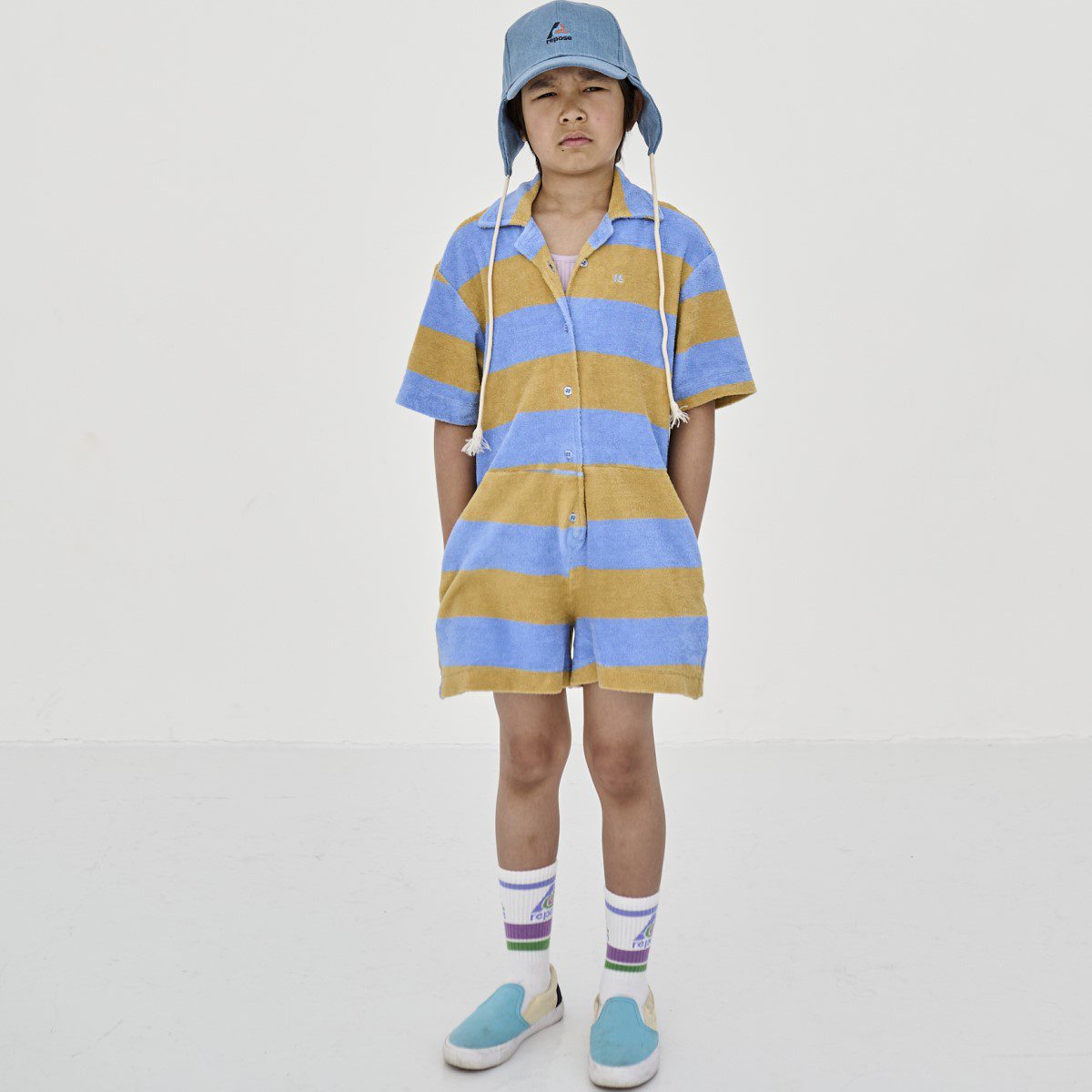 Biscotti Blueish Shirt Suit