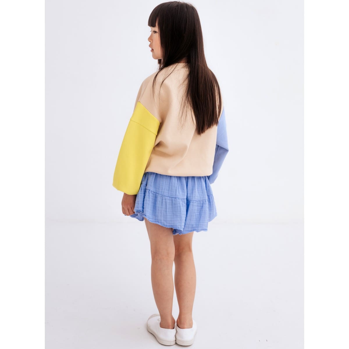 Crewneck Sweater | Color Block