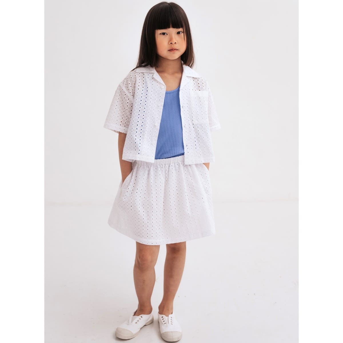 Slim Singlet | Lavender Blue