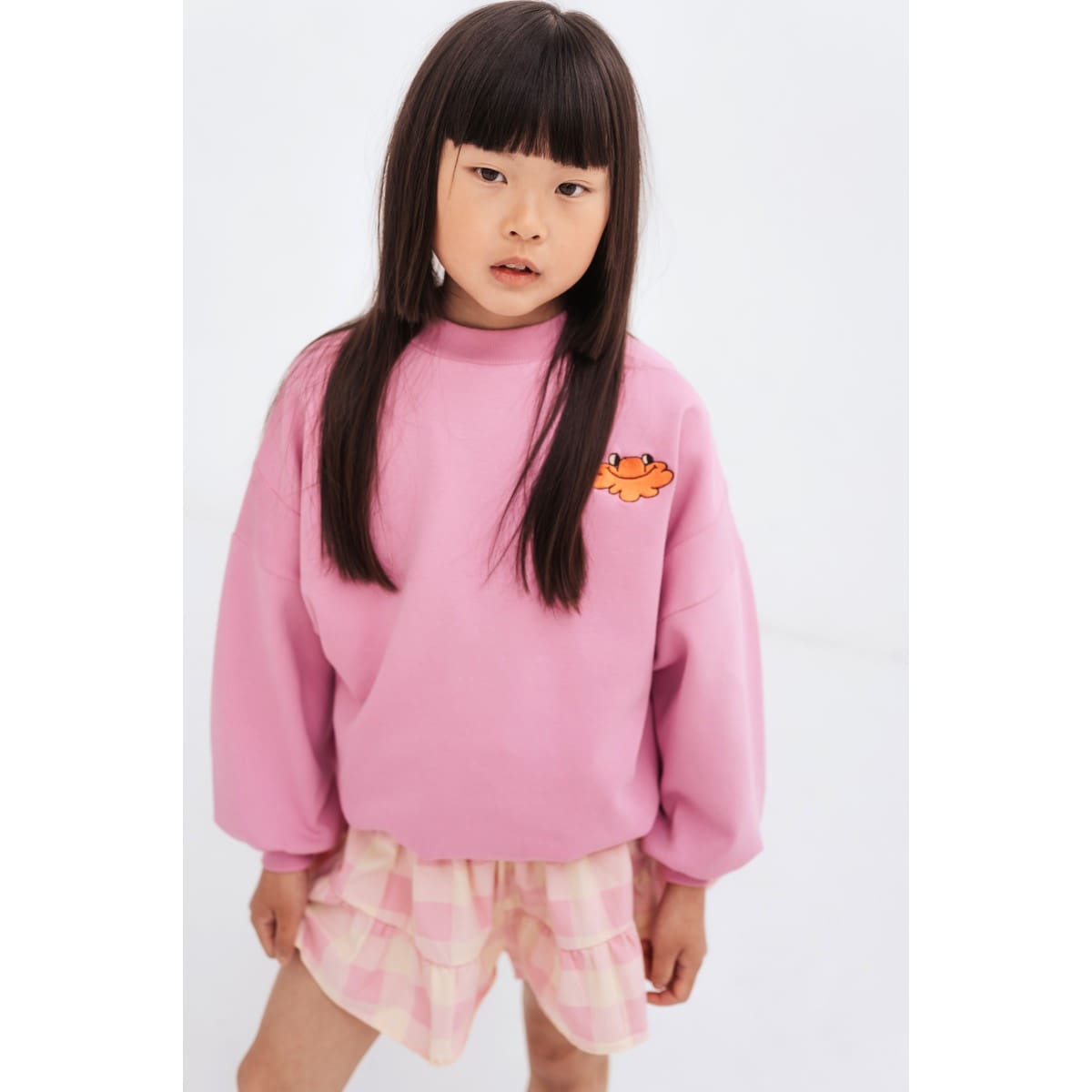 Crewneck Sweater | Spring Cyclamen