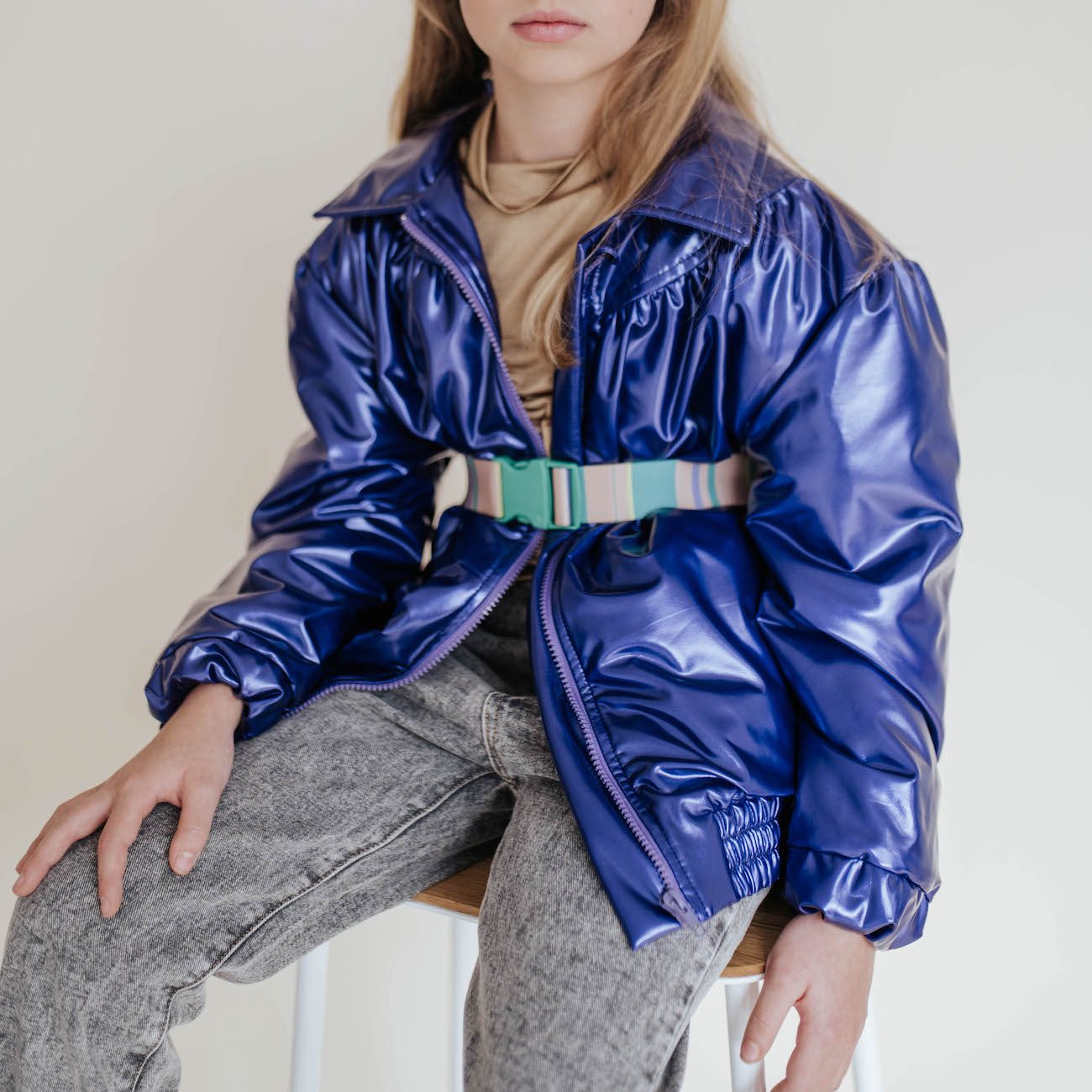 Lacquer Jacket | Metallic Purple