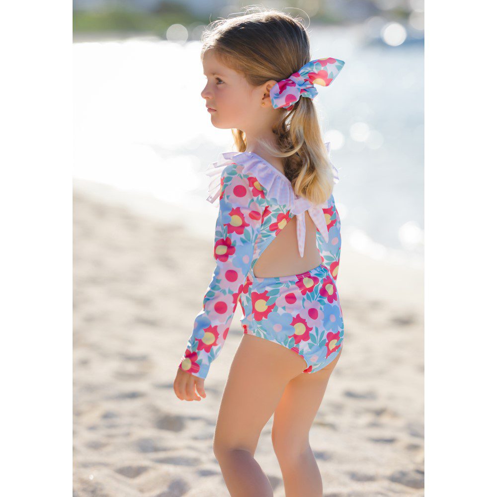 Retro Flowers Rashguard