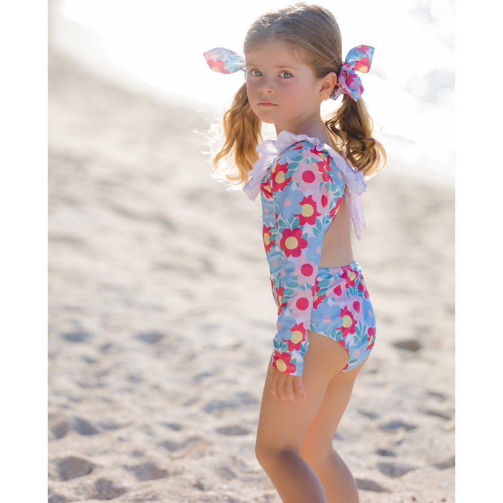 Retro Flowers Rashguard