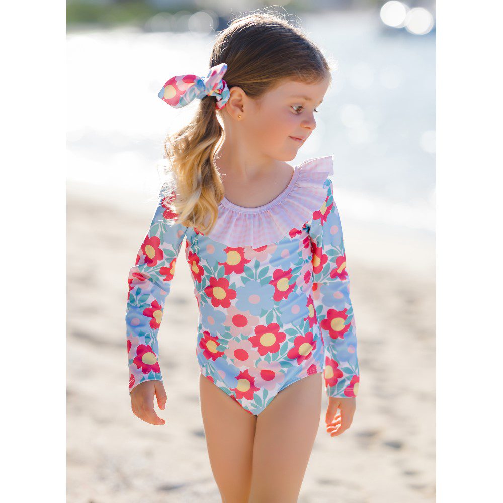 Retro Flowers Rashguard