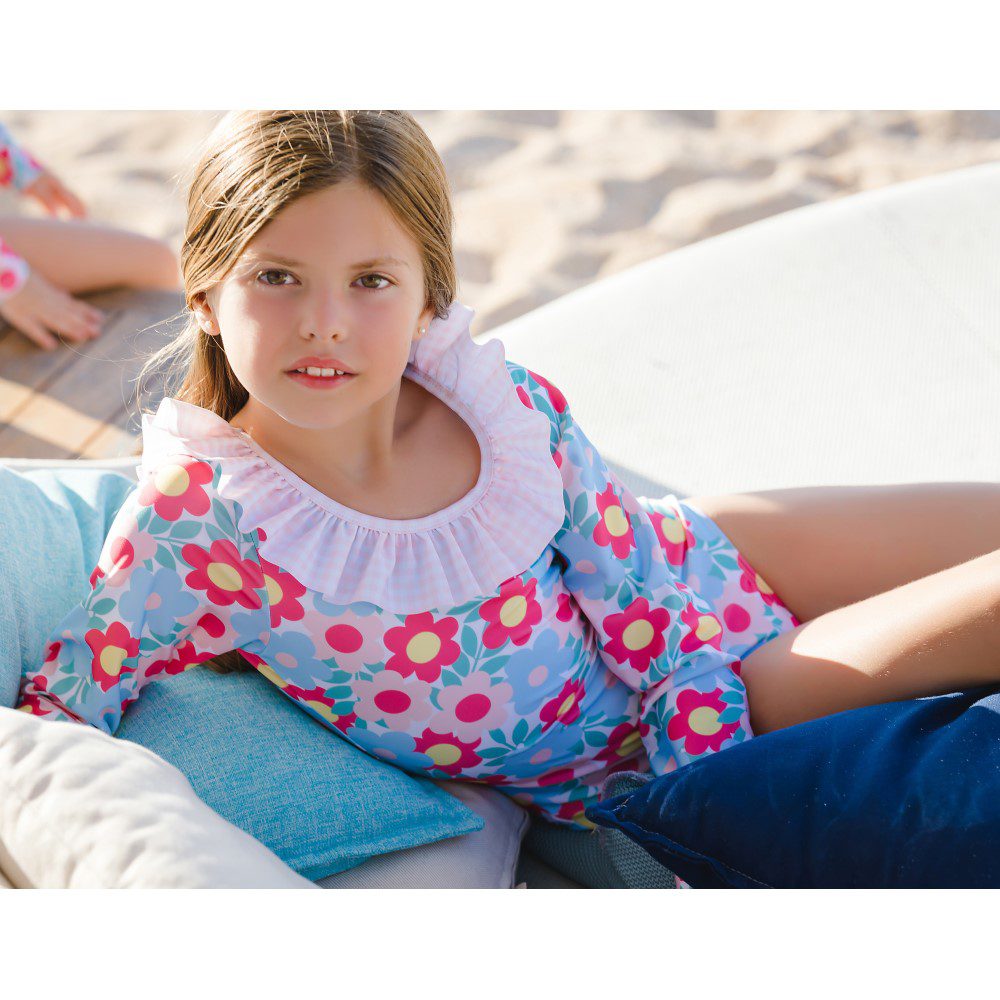 Retro Flowers Rashguard