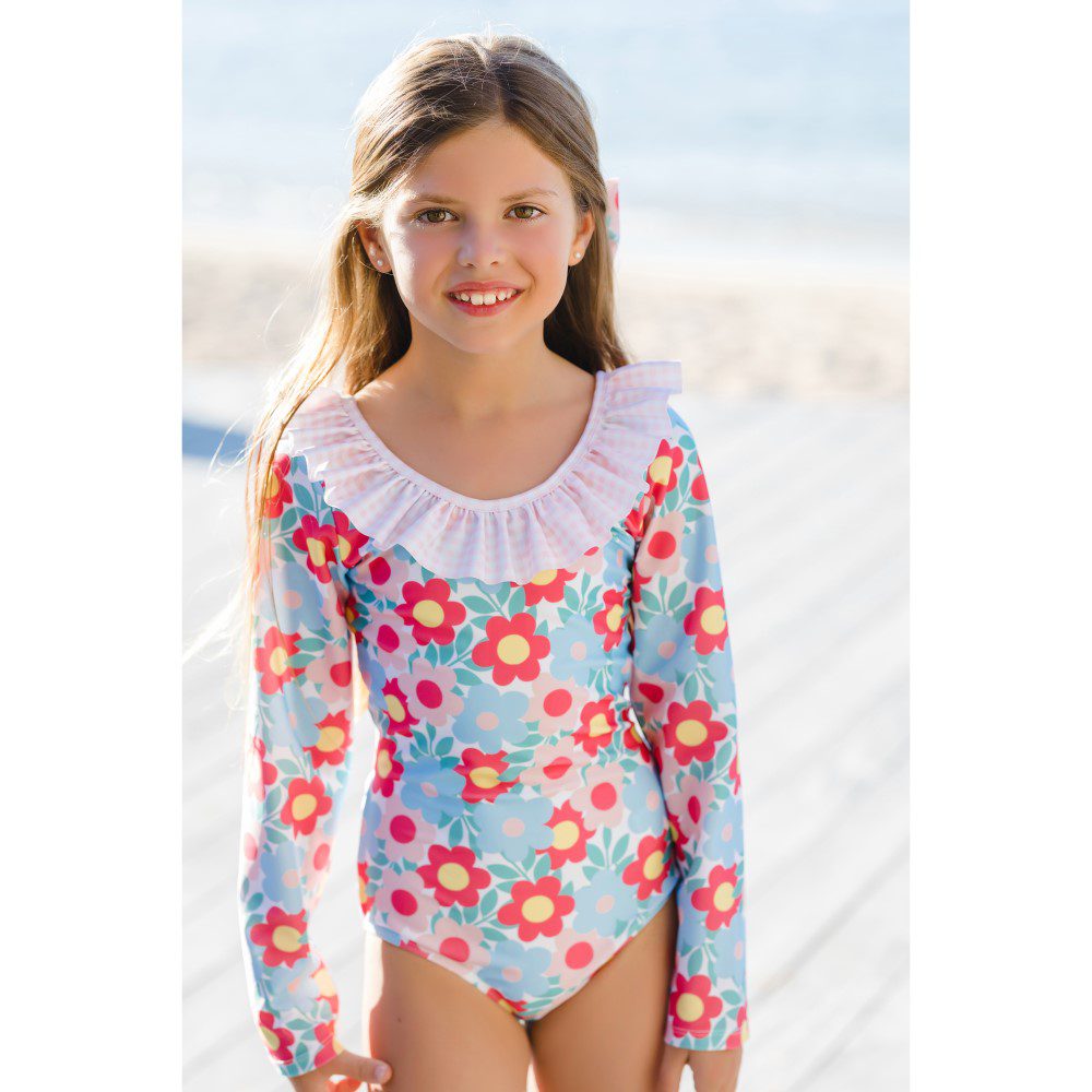 Retro Flowers Rashguard