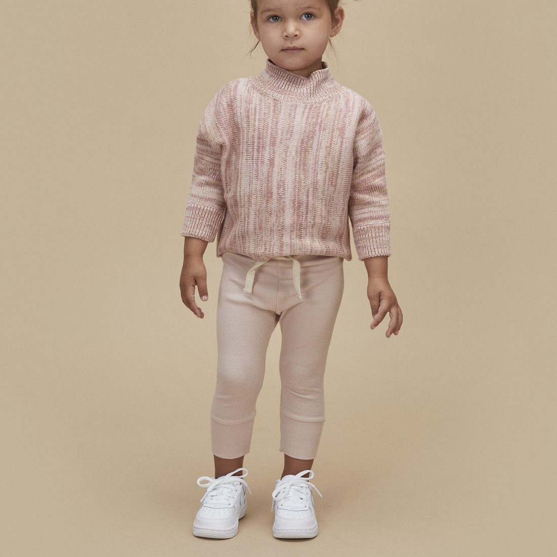 Rose Rib Henley & Leggings