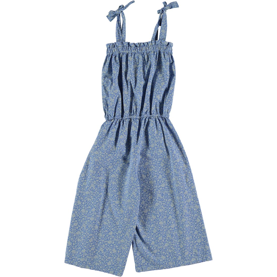 Royal Blue Floral Jumpsuit