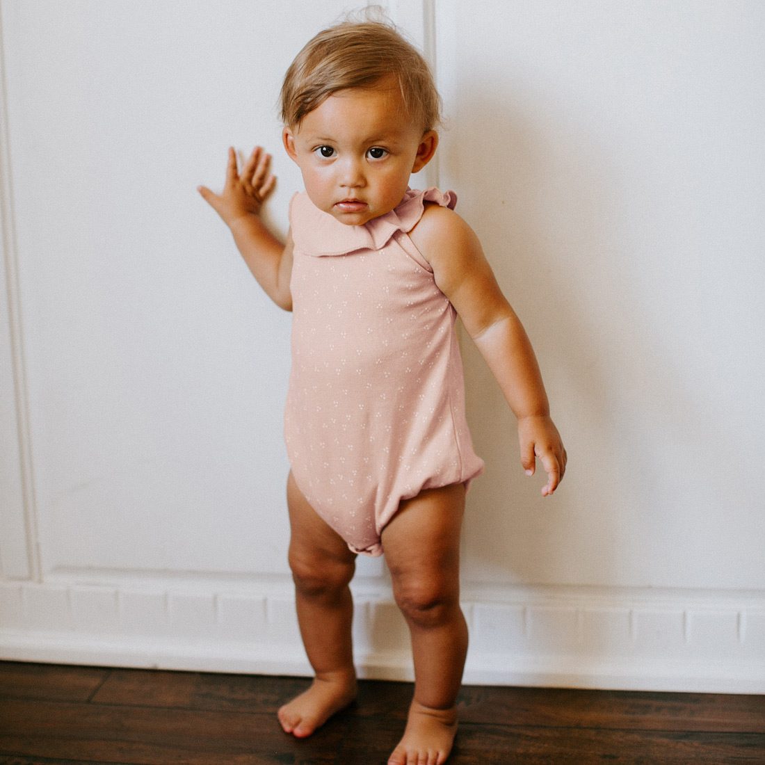 Ruffle Bodysuit & Bloomer | Rosewater