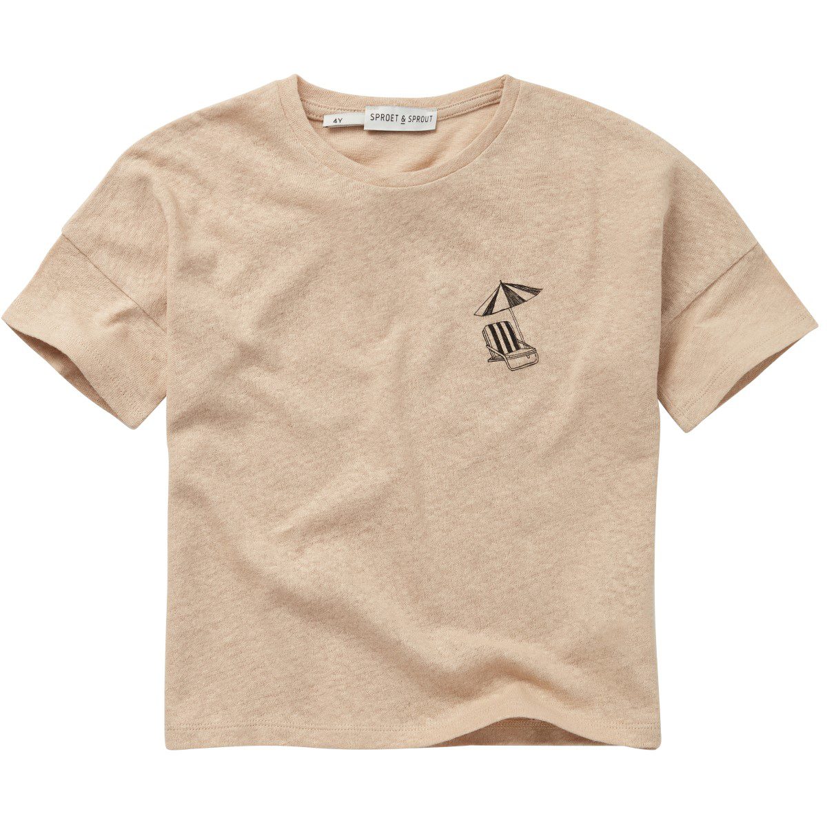 Sunbed Linen T-Shirt & Woven Umbrella Shorts | Set