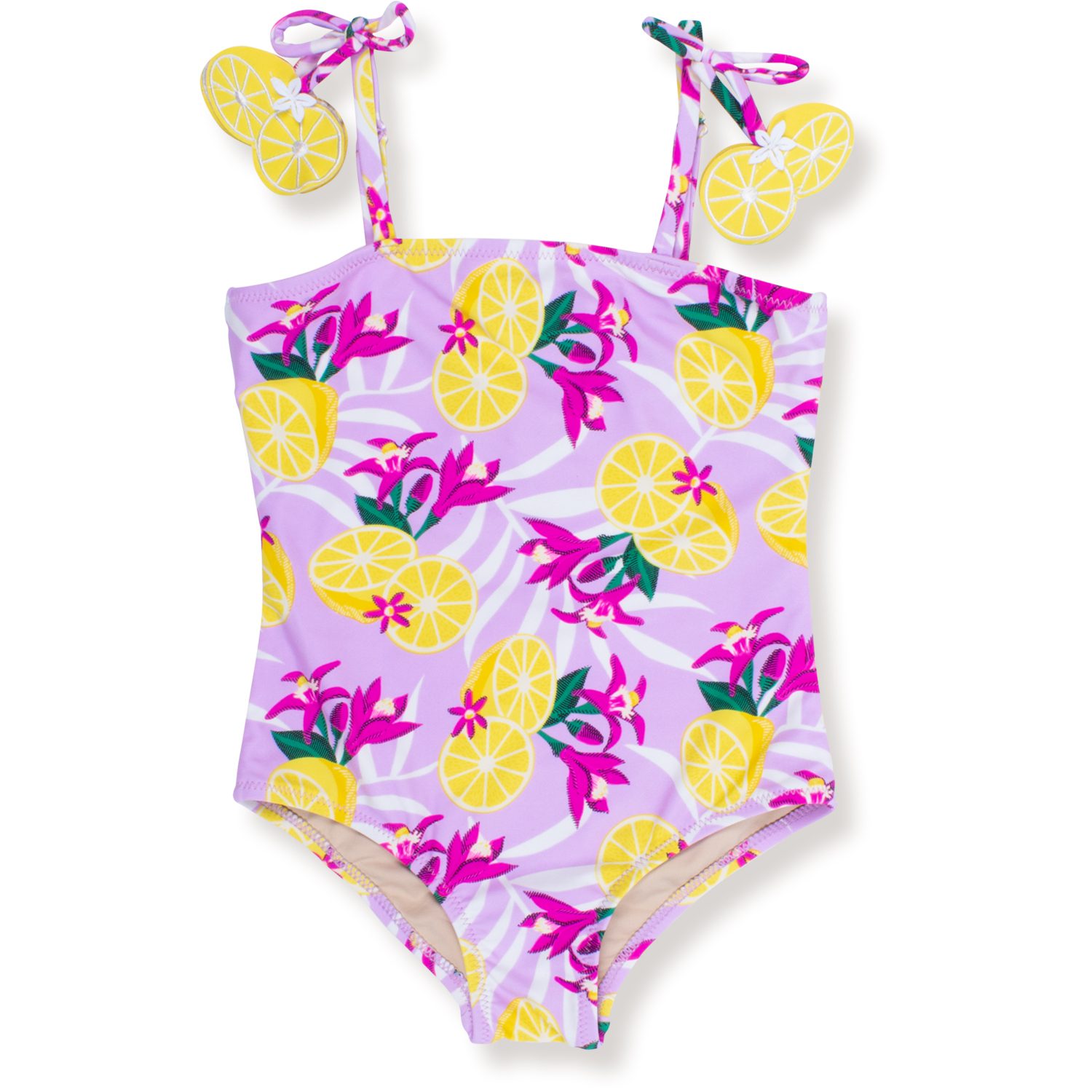 One Piece Tropical Lemons Swimsuit