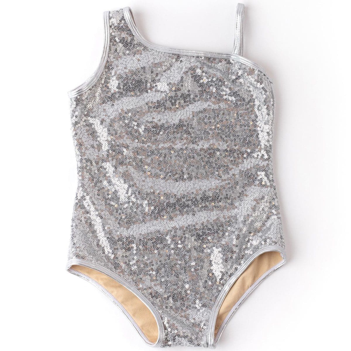 Sequin 1 Shoulder | Silver