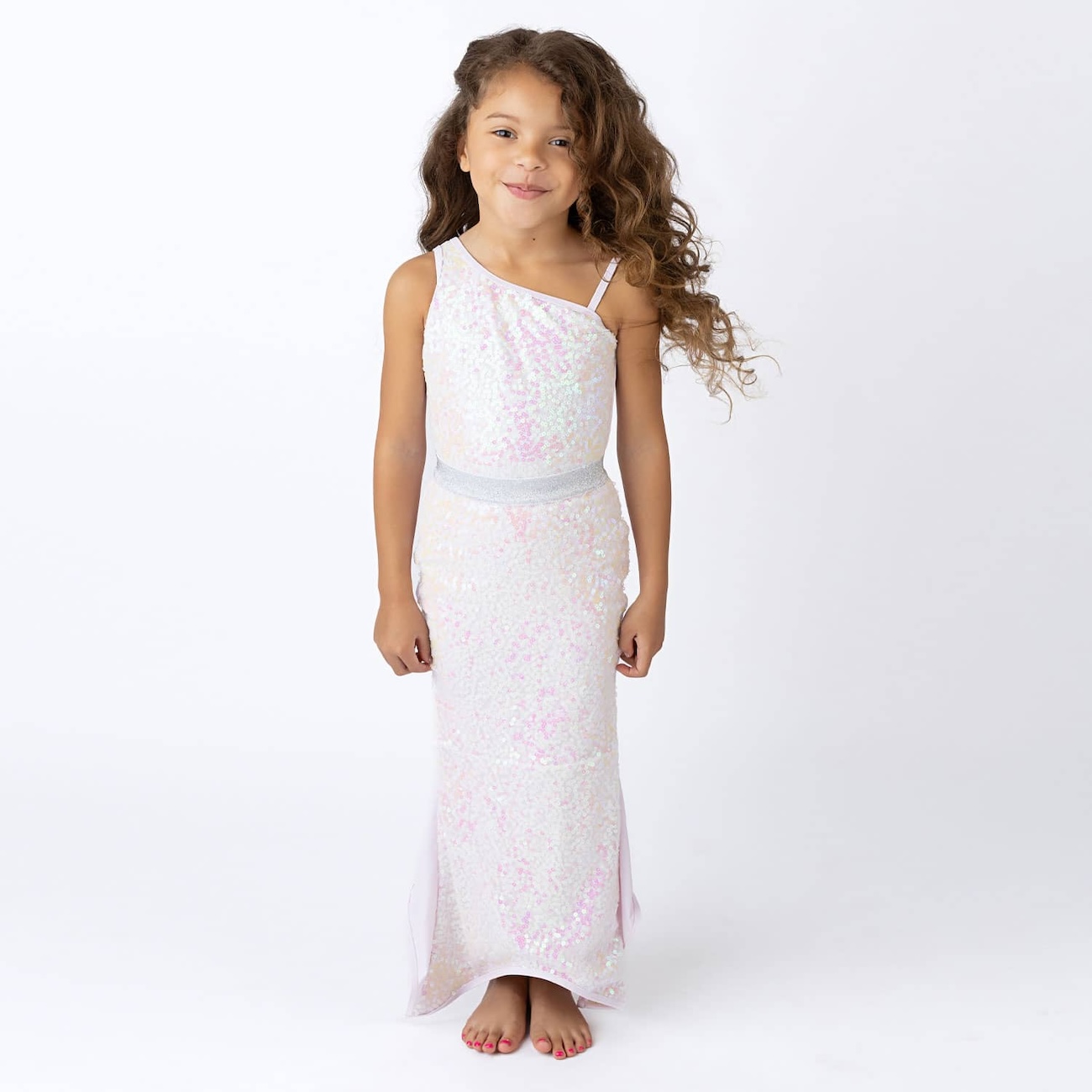 Daisy Sequin Tail | Light Pink