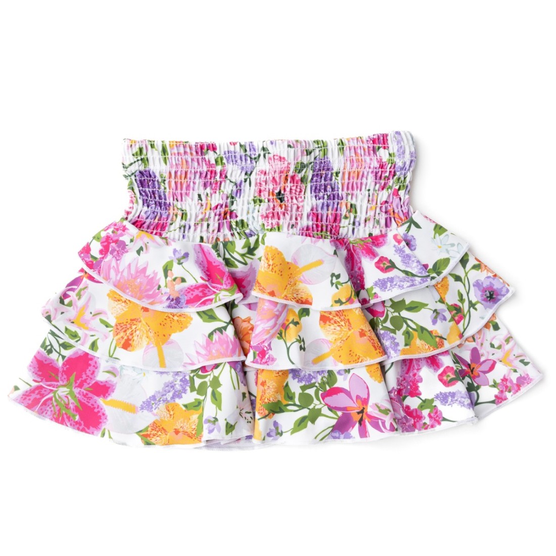 Smocked Skirt | Summer Gardens
