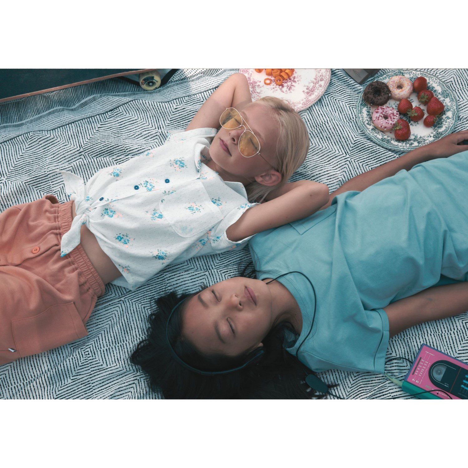 Voile Floral Knot Shirt